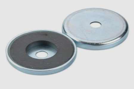 Ferrite Shallow Pot Magnets