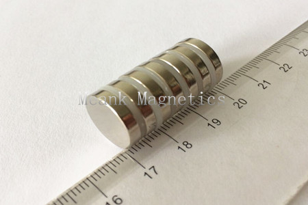 D15x3mm neodymium disc magnets