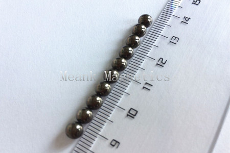 Dia-5mm black neodymium ball magnets