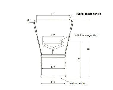 Round Magnetic Catcher