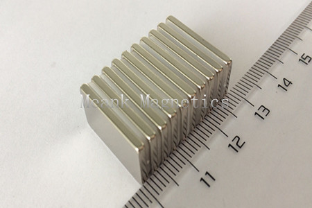 20x10x2mm  neodymium square magnets