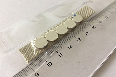 adhesive backed disc magnets