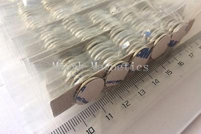 neodymium disc magnets with adhesive