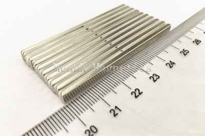 60x5x2mm neodymium magnet strips