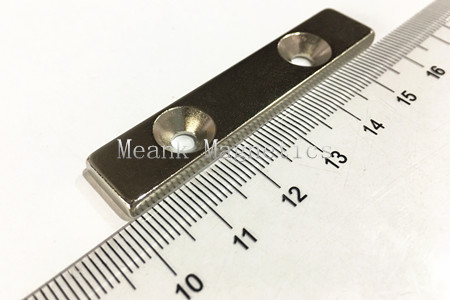 rectangle neodymium  magnets with counterbores