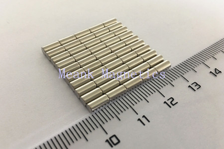 Ø3x6mm neodymium cylinder magnets