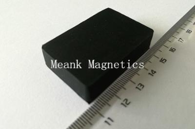 rubber coated block magnets 45 x 30 x 10 mm