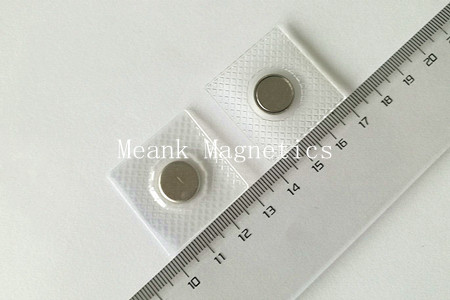 Custom Sewing Hole Woman Metal Colored Slim Hidden Invisible Magnetic  Buttons For Clothing