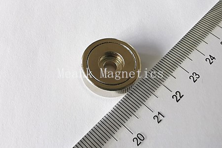 counterbore cup magnets