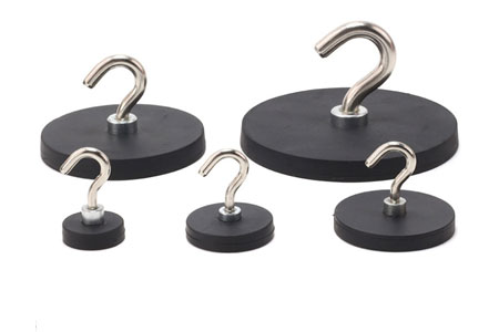 Rubber Coated Magnetic Hooks