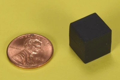 Rubber Coated Block Magnet 12.7x12.7x12.7mm