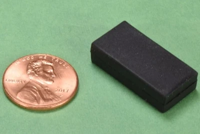 Rubber Coated Block Magnet 25.4x12.7x6.4mm