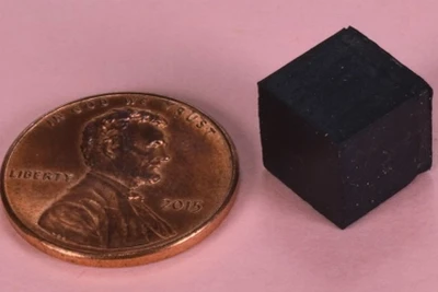 Rubber Coated Block Magnet 9.5x9.5x9.5mm